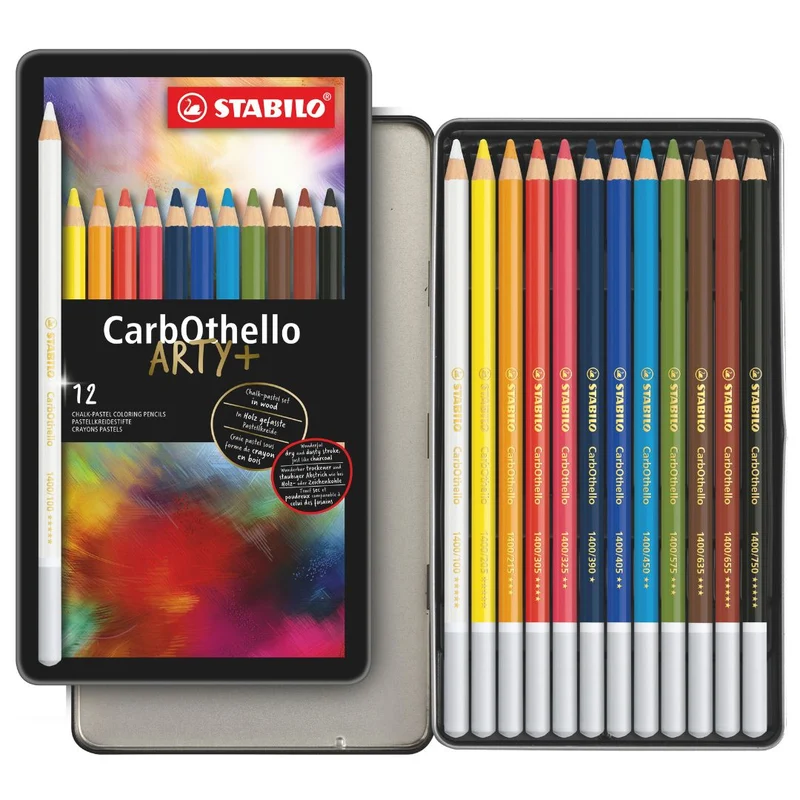 Stabilo CarbOthello - Pastel Pencils 12 Tin
