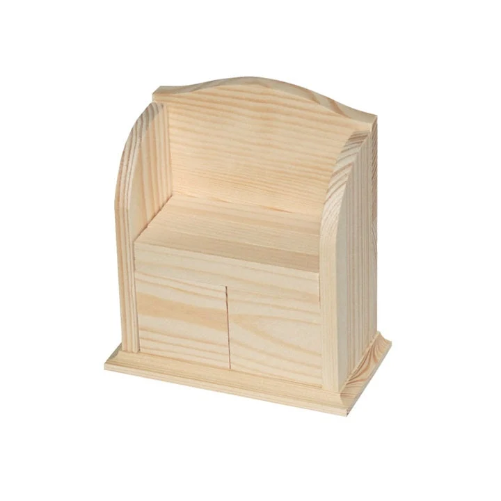 Year-Round Wooden Calendar 14.7x7.5x15.7 cm