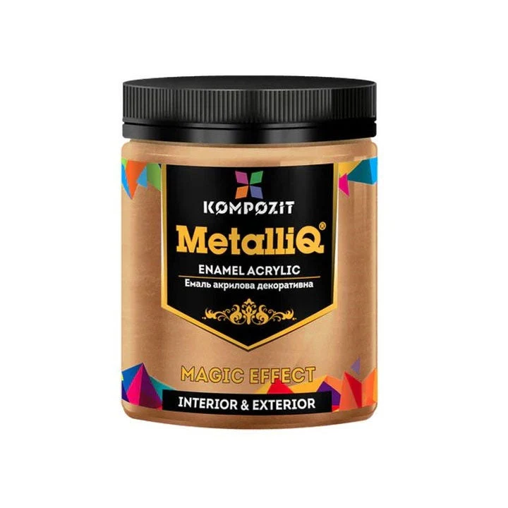 Acrylic Paint with Metallic Effect 500 g