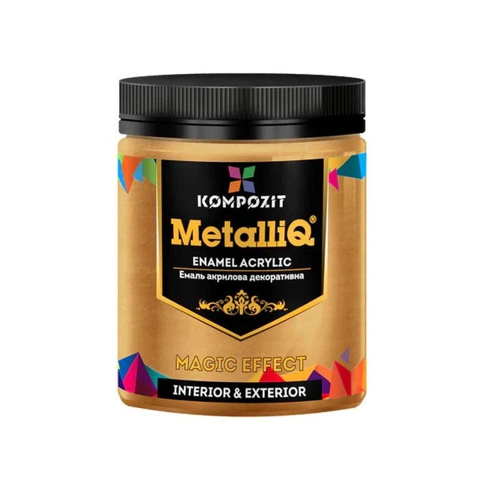 Acrylic Paint with Metallic Effect 500 g