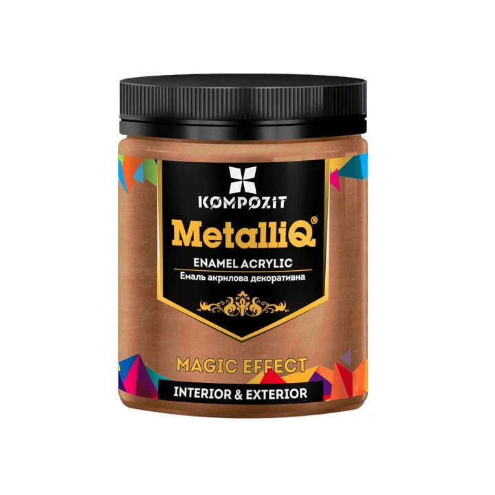 Acrylic Paint with Metallic Effect 500 g