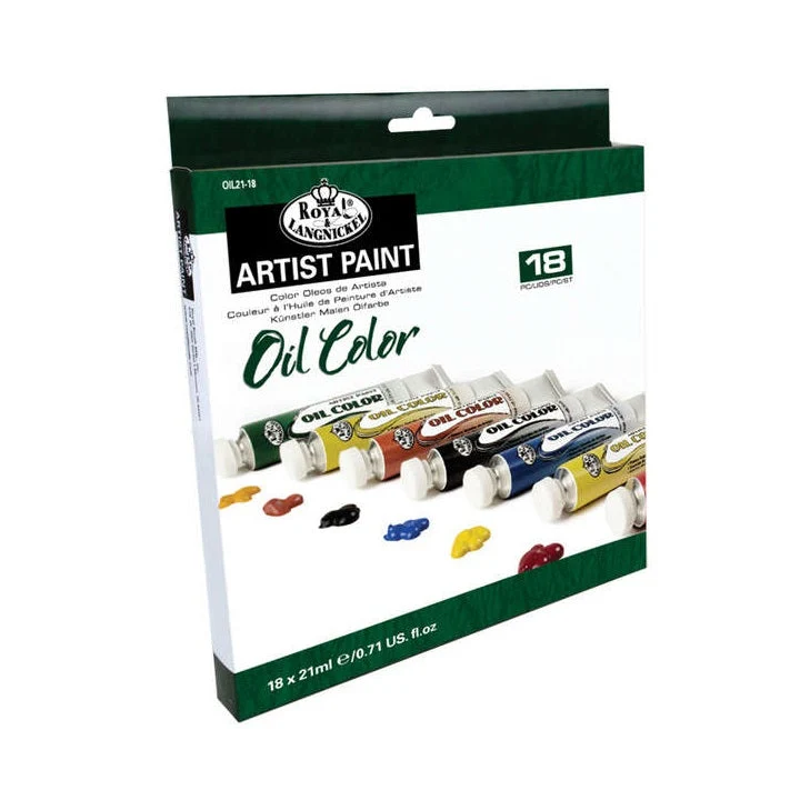 Royal & Langnickel Oil Paint Set / 18 x 21 ml