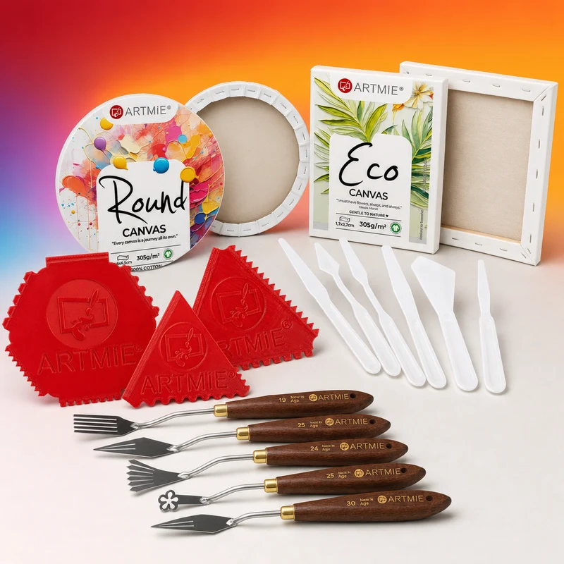 ARTMiE Set for Relief Painting and Textural Techniques