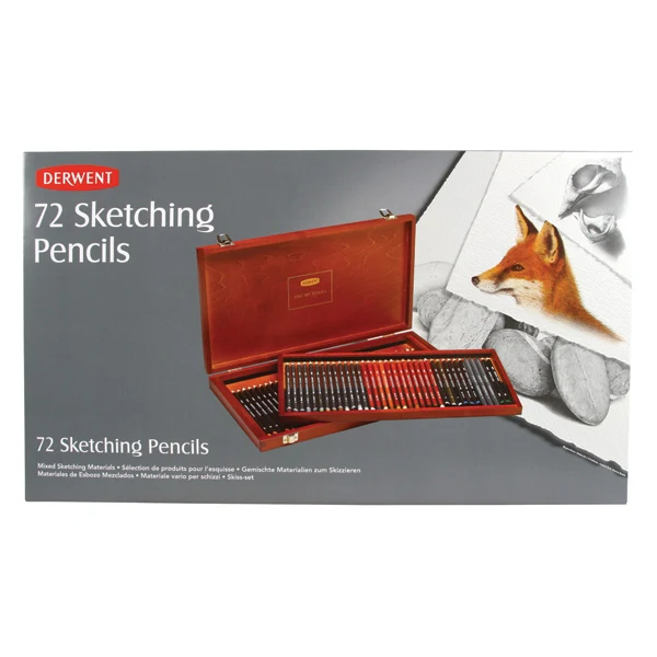 Derwent - Wooden Box - Sketching(72)