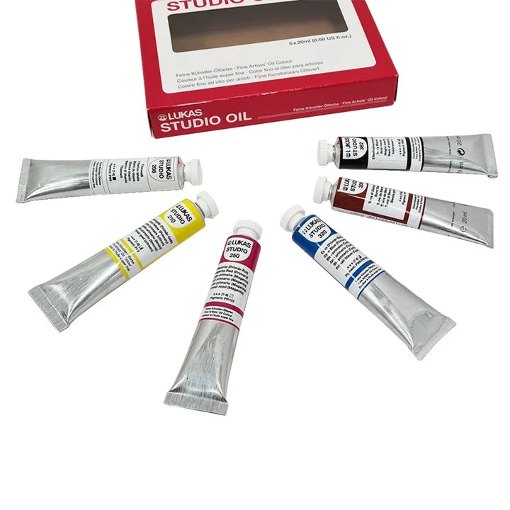LUKAS Studio Oil Paint Set / 6x20 ml
