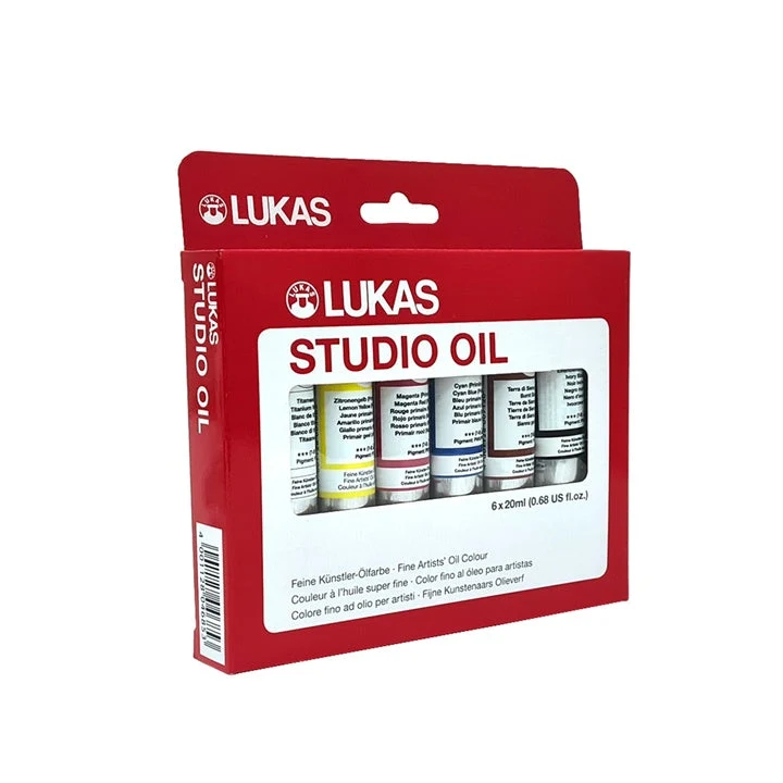 LUKAS Studio Oil Paint Set / 6x20 ml