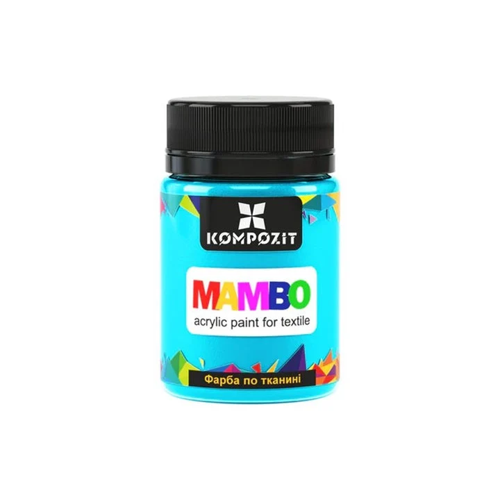 MAMBO Acrylic Paint for Fabric and Leather 50 ml