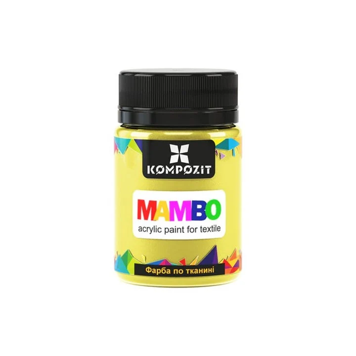 MAMBO Acrylic Paint for Fabric and Leather 50 ml