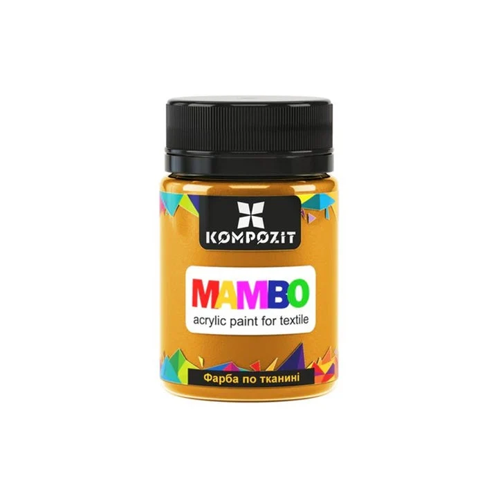 MAMBO Acrylic Paint for Fabric and Leather 50 ml