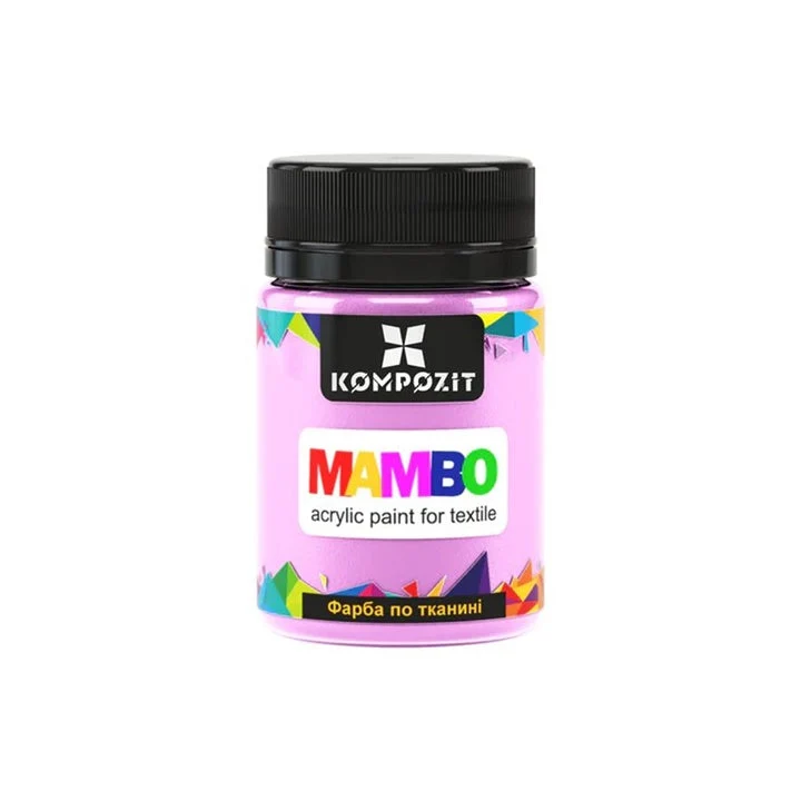 MAMBO Acrylic Paint for Fabric and Leather 50 ml