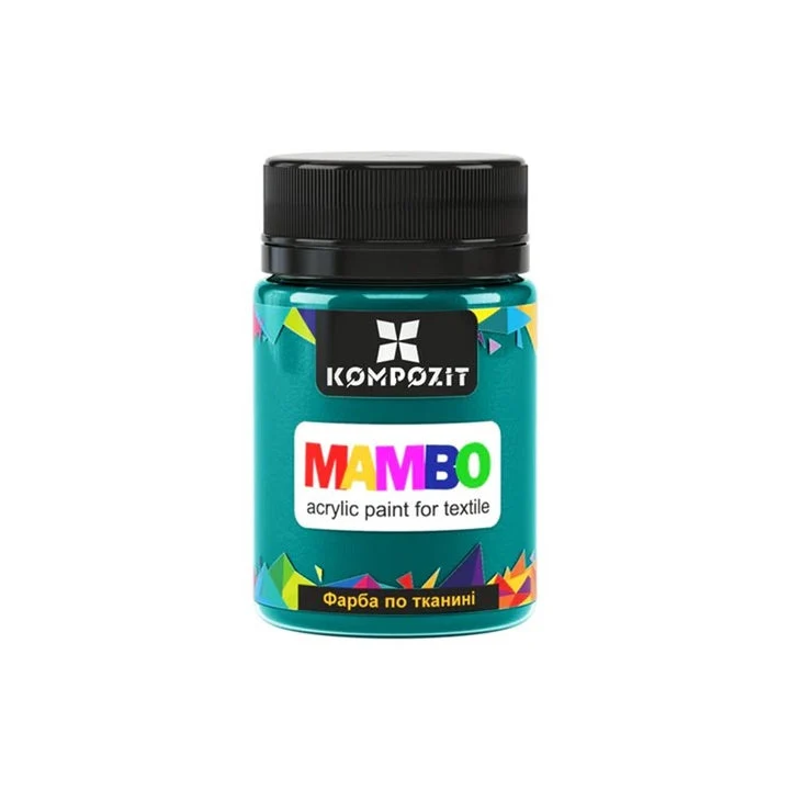 MAMBO Acrylic Paint for Fabric and Leather 50 ml