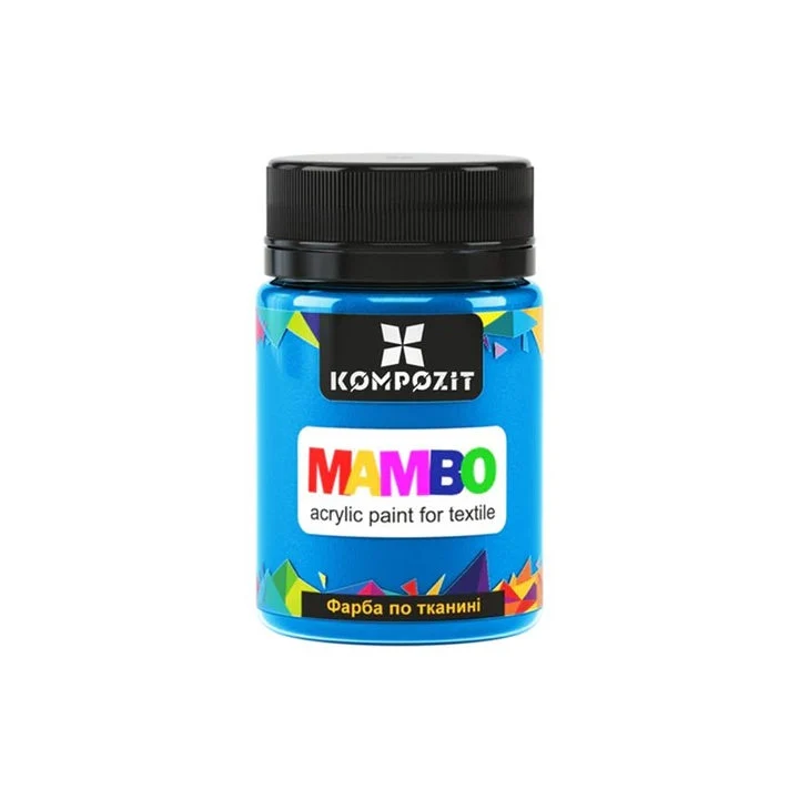 MAMBO Acrylic Paint for Fabric and Leather 50 ml