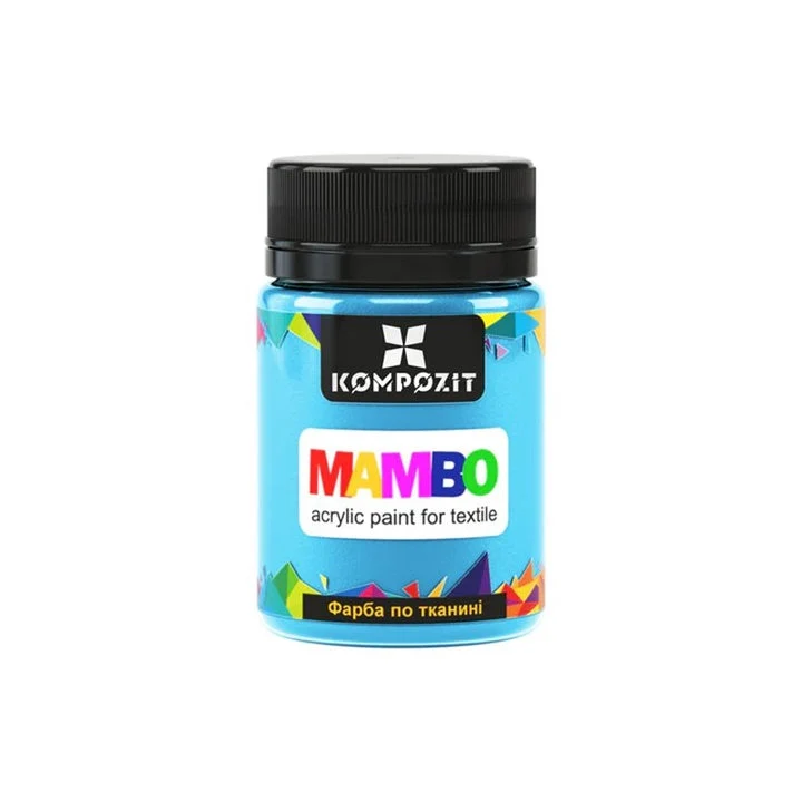MAMBO Acrylic Paint for Fabric and Leather 50 ml