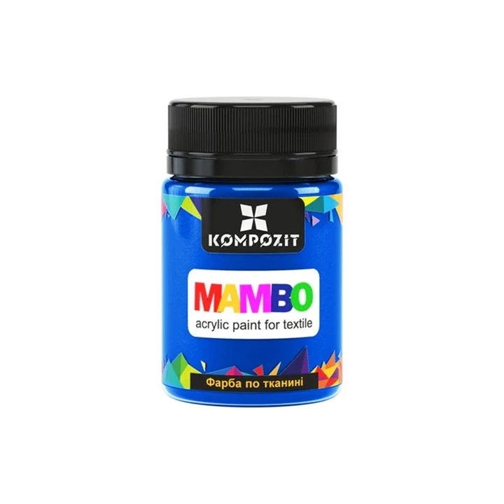 MAMBO Acrylic Paint for Fabric and Leather 50 ml