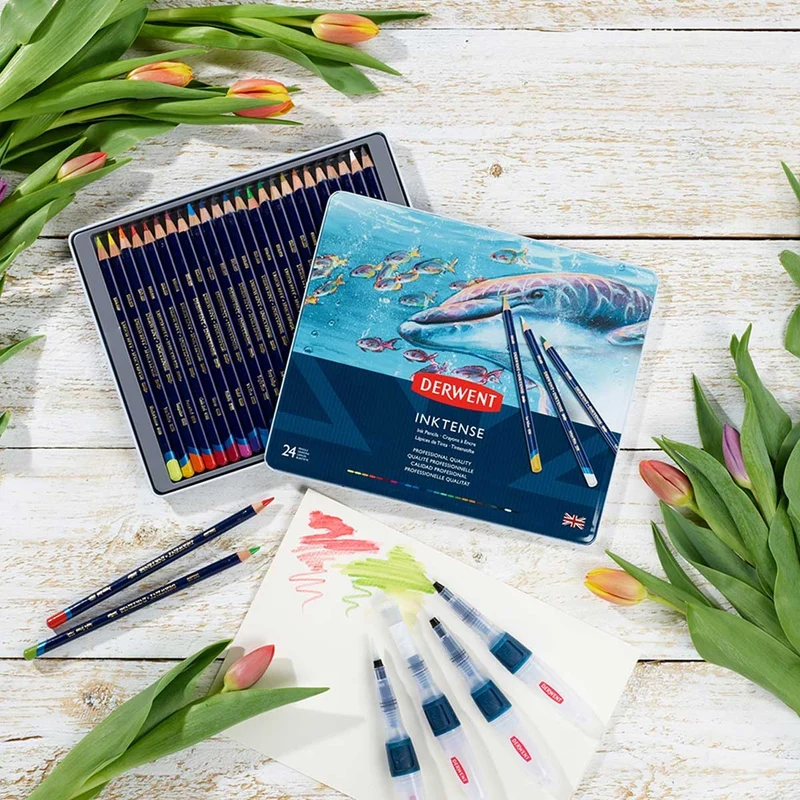 Derwent - Inktense Pencil - 72 Tin