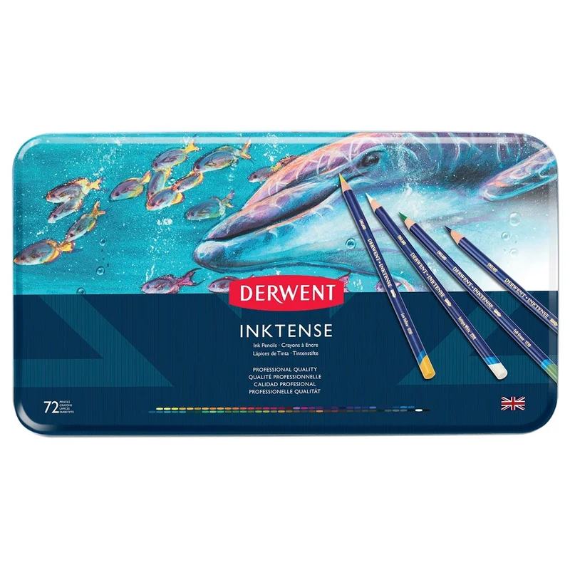 Derwent - Inktense Pencil - 72 Tin
