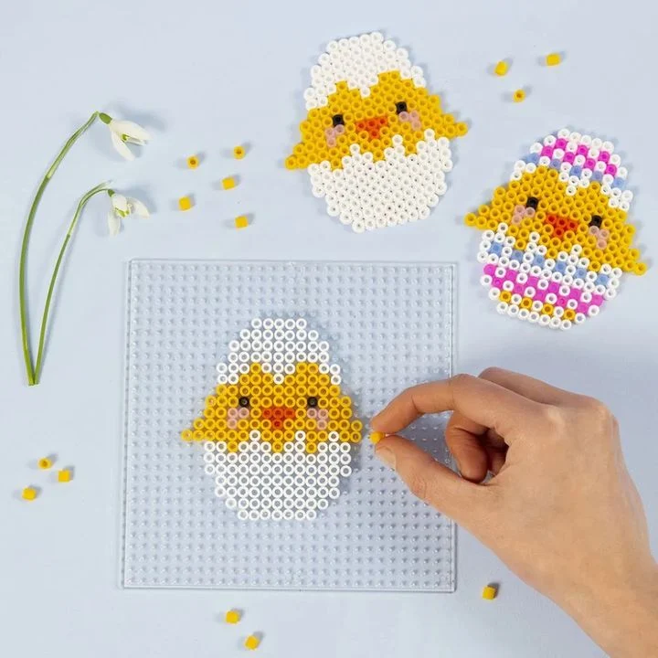 Plastic Iron-On Beads