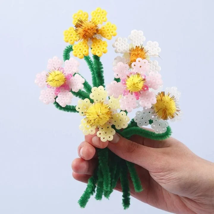 Plastic Iron-On Beads