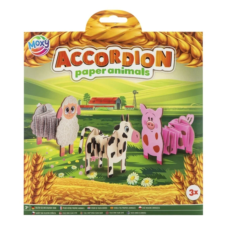 Paper Farm Animals DIY Set