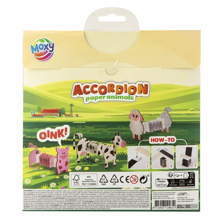 Paper Farm Animals DIY Set