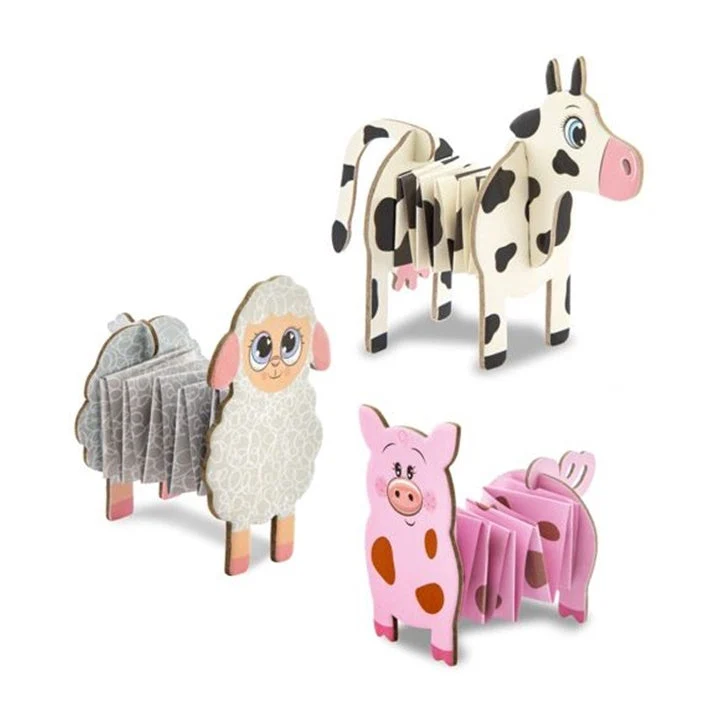 Paper Farm Animals DIY Set