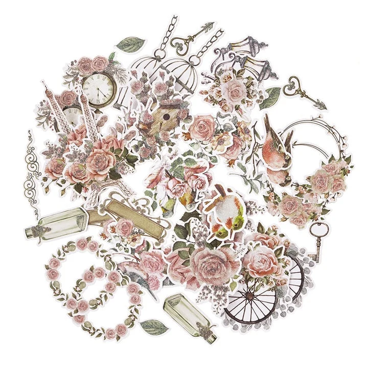Love Paris Paper Die-Cuts – Set of 44