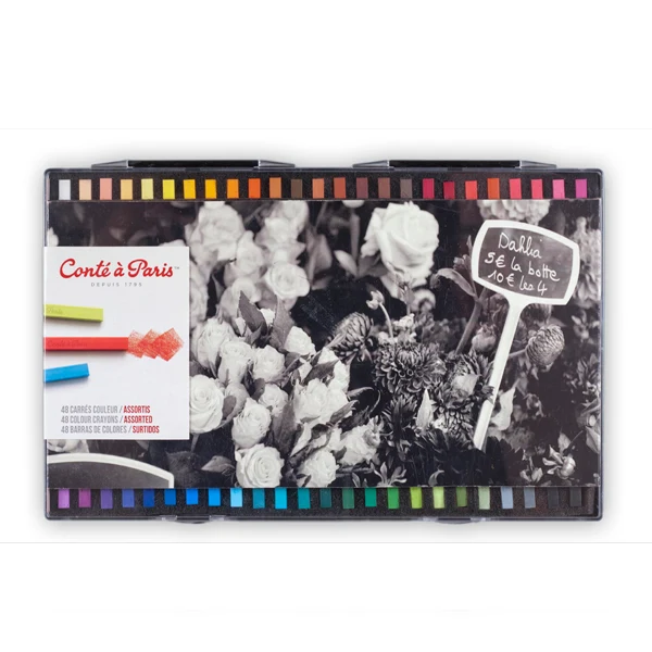 Conté - Colour Carrés - 48 Assorted