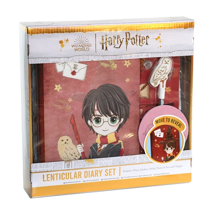 Harry Potter Notebook with Accessories, Set of 4