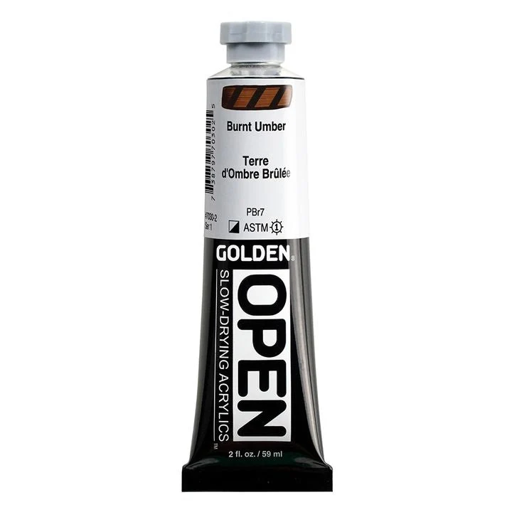 GOLDEN OPEN Slow-Drying Acrylic Paint, 59 ml