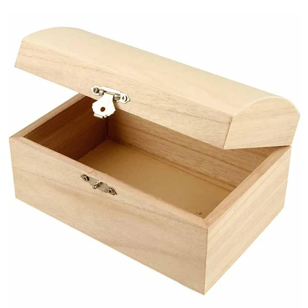 Create Craft - Treasure Chest -16.5x11x8.5 cm -Empress Tree -1 piece
