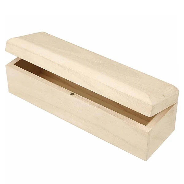 Create Craft - Oblong Box -20x6x6 cm -Empress Tree -1 piece