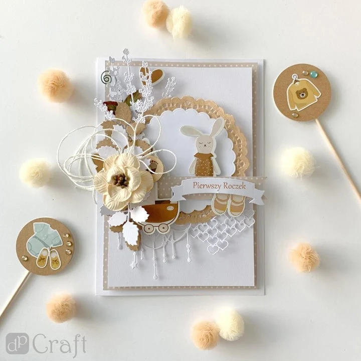 Baby Paper Cutouts – Set of 50