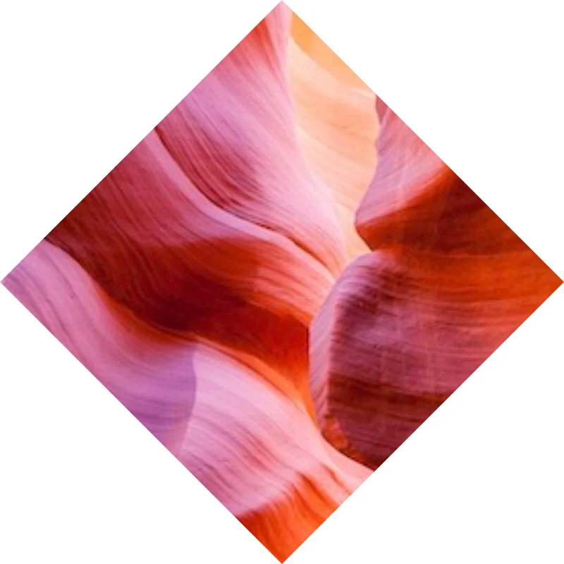Leinwandbild Antelope Canyon Raute
