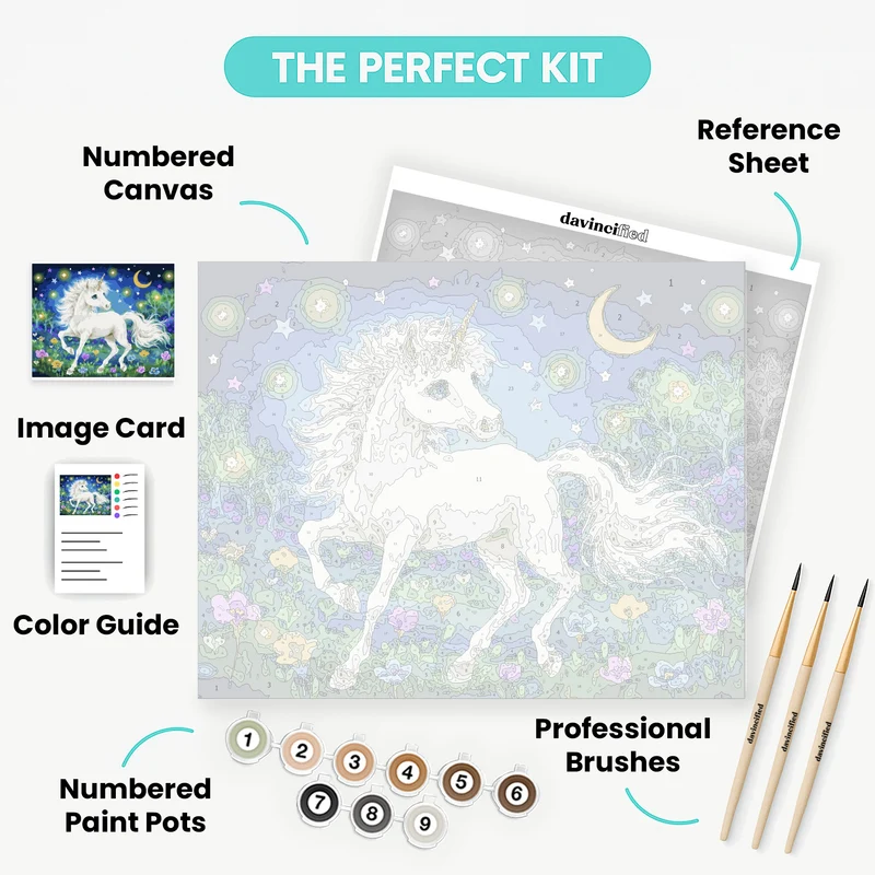 Blooming Dreams - Paint by Numbers Kit