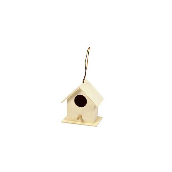 Create Craft - Bird House 6 x 6 cm Poplar Tree 1
