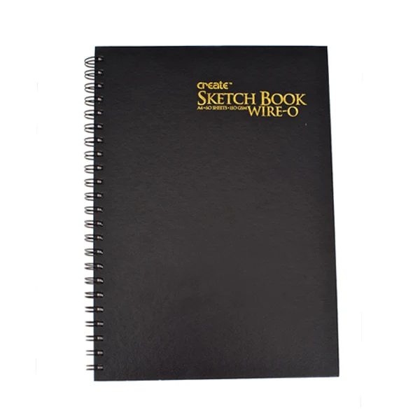 Create - Hard Back Sketchbook - A3 - Wire-o 110gsm