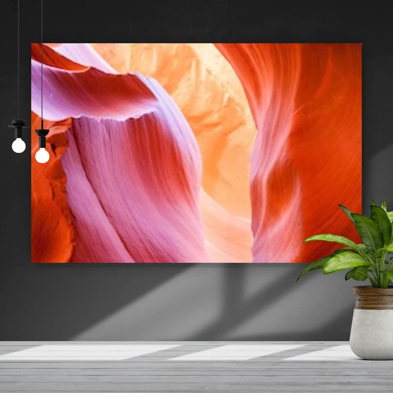 Acrylglasbild Antelope Canyon Querformat