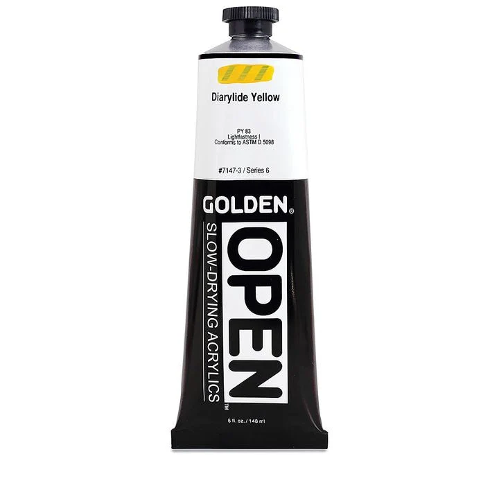 GOLDEN OPEN Slow-Drying Acrylic Paint 148 ml