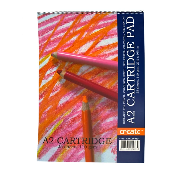 Create - Cartridge Pad - A2 - 110gsm - 25 Sheets