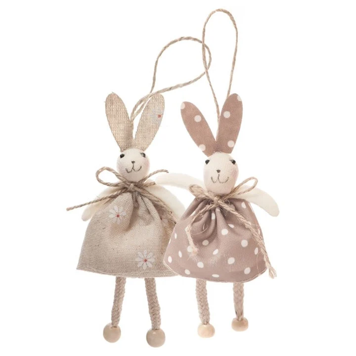 Hanging Bunny Set of 2