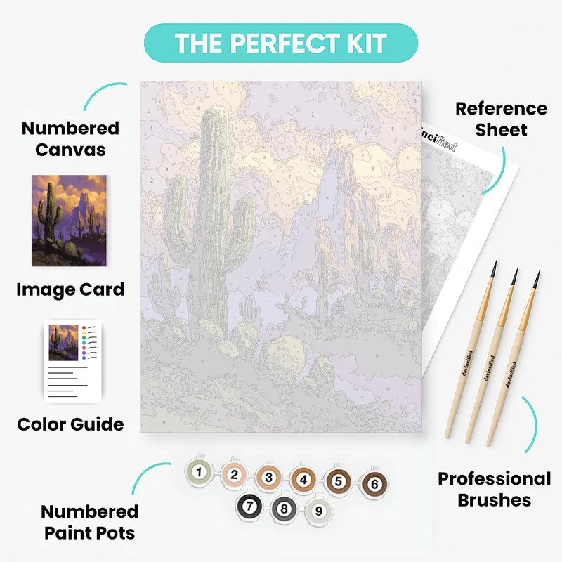 Desert Breeze - Paint by Numbers Kit