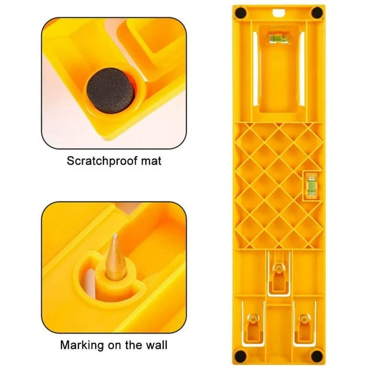 Plastic Spirit Level with Hanging Markings