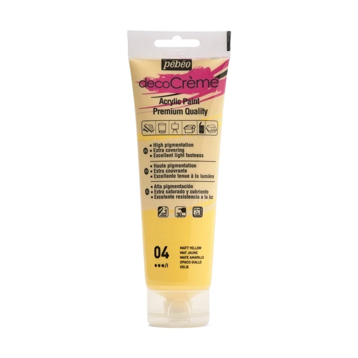 Pebeo decoCreme Acrylic Paint, 120 ml