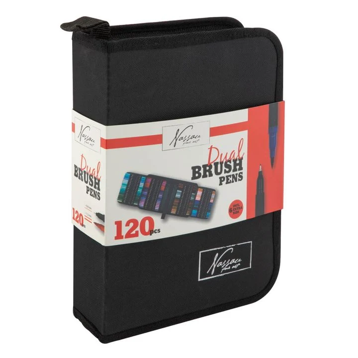 Nassau Fine Art Double-Sided Marker Set of 120