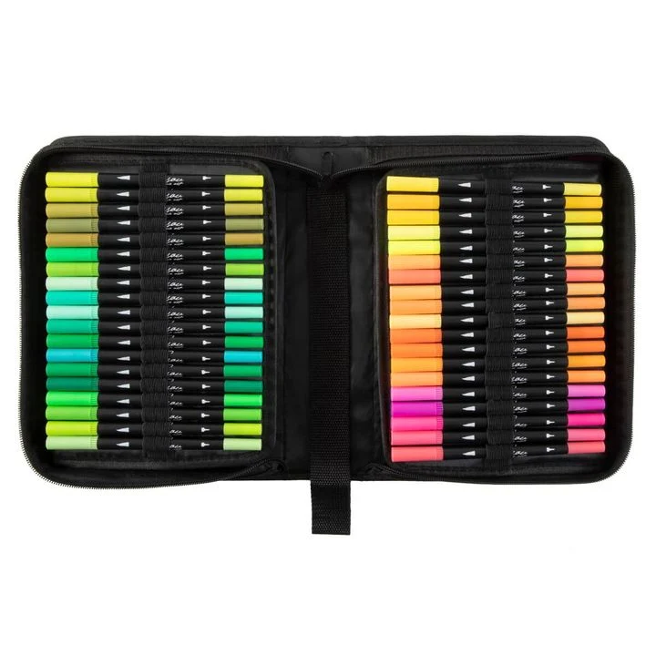 Nassau Fine Art Double-Sided Marker Set of 120