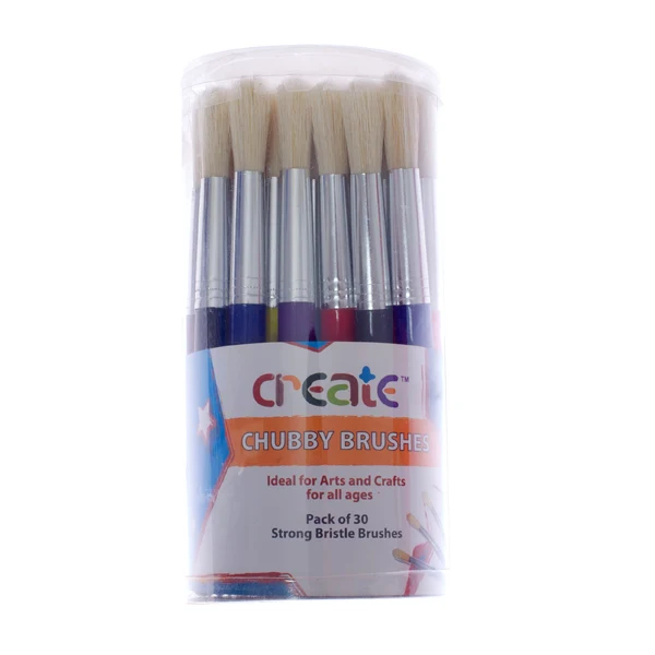 Create - Chubby Brush Canister (30 Brushes)