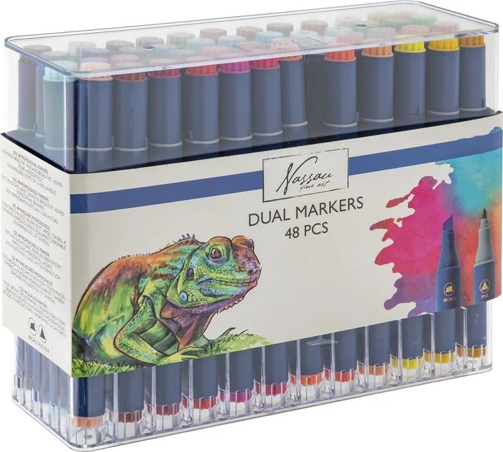 Nassau Double-Sided Marker Set of 48