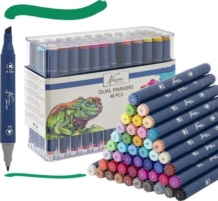 Nassau Double-Sided Marker Set of 48