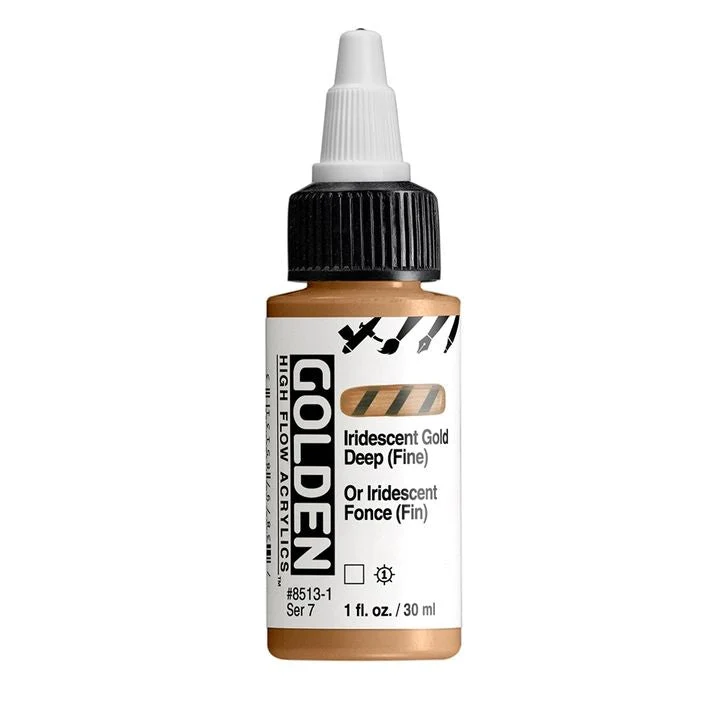 GOLDEN High Flow Iridescent Acrylic Paint 30 ml