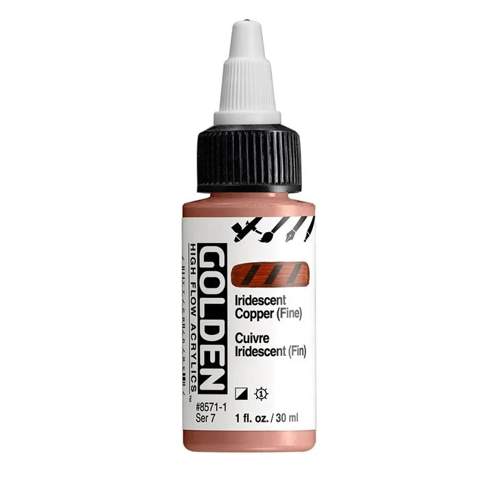 GOLDEN High Flow Iridescent Acrylic Paint 30 ml